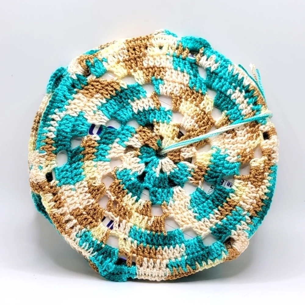 Coasters Knitted Homemade Pot Holders / Coasters Various Colors